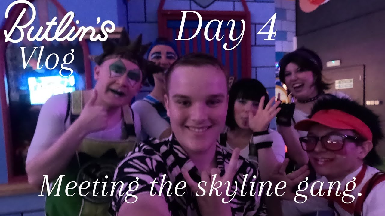 Butlins Vlog Day 4. Meeting the skyline gang.