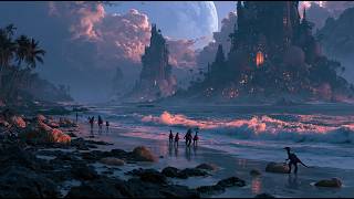 Planetary Shore - Space Ambient Music & Cinematic Alien Worlds | 4K