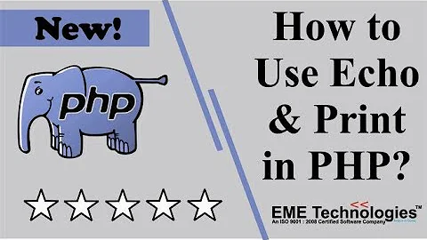 How to Use Echo & Print in PHP