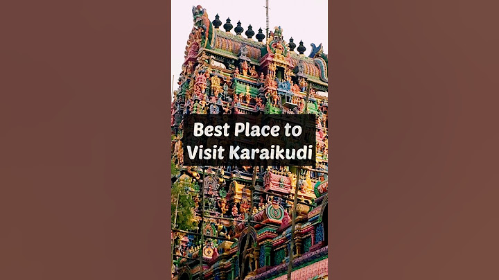 Must 4 places to visit once in Karaikudi #shorts #karaikudi #travel