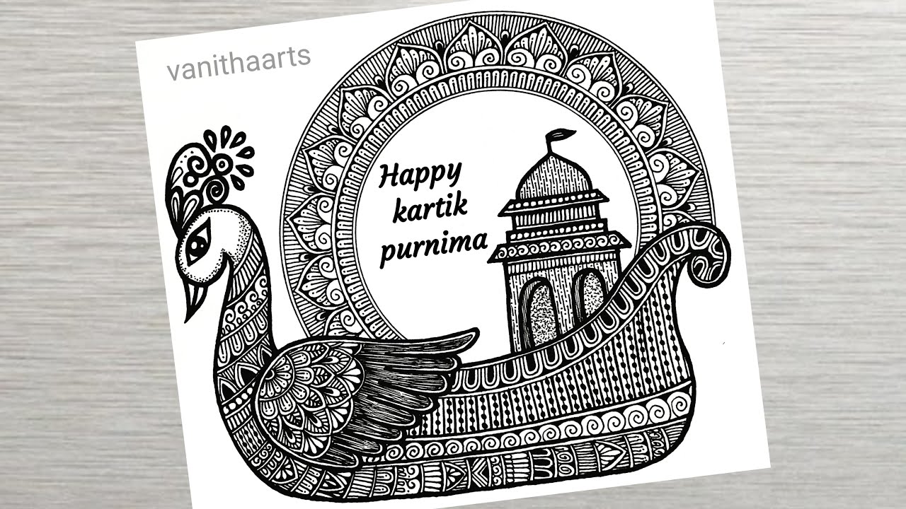 Happy Kartik Purnima Mandala Art How To Draw Mandala For Beginners happy-kartik-purnima-mandala-art-how-to-draw-mandala-for-beginners