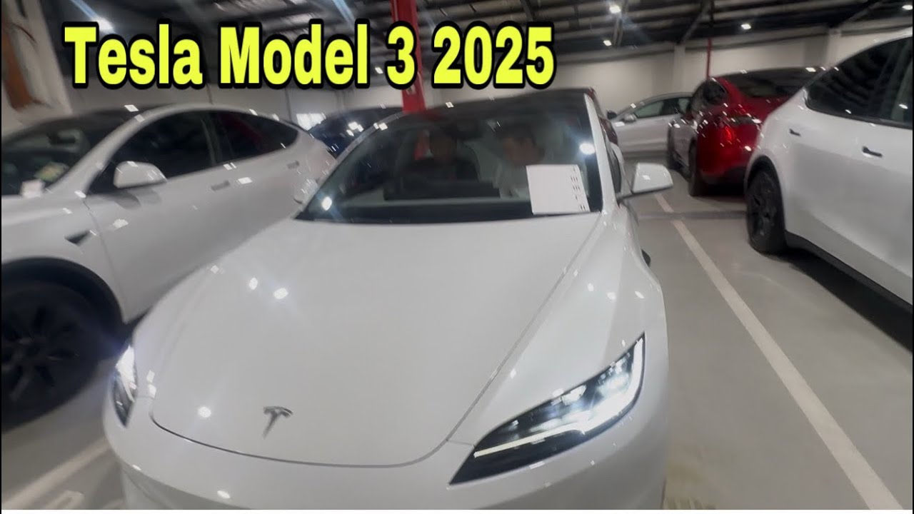 Picking Up Tesla Model 3 2025 What An Experience!!!!!!!!!! - YouTube