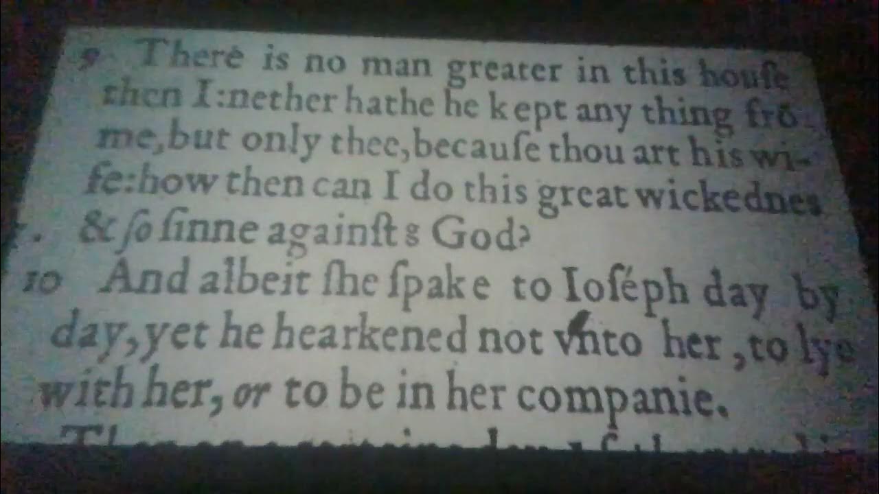 Genesis Chapter 39 Verse 9 10 YouTube genesis-chapter-39-verse-9-10-youtube