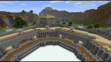 Automatic, Resetable Spleef Arena - Minecraft