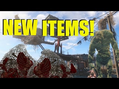 NEW 1.4 Update Settlement Items! | Fallout 4
