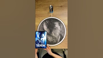 VENOM👽String Art Portrait🤗#stringart #customportrait #venom3 #handmade #gift #diykit #craftideas