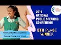 5th Place Winner, 2019 National Public Speaking Competition | Ankushi, Tanjong Katong Girls' School