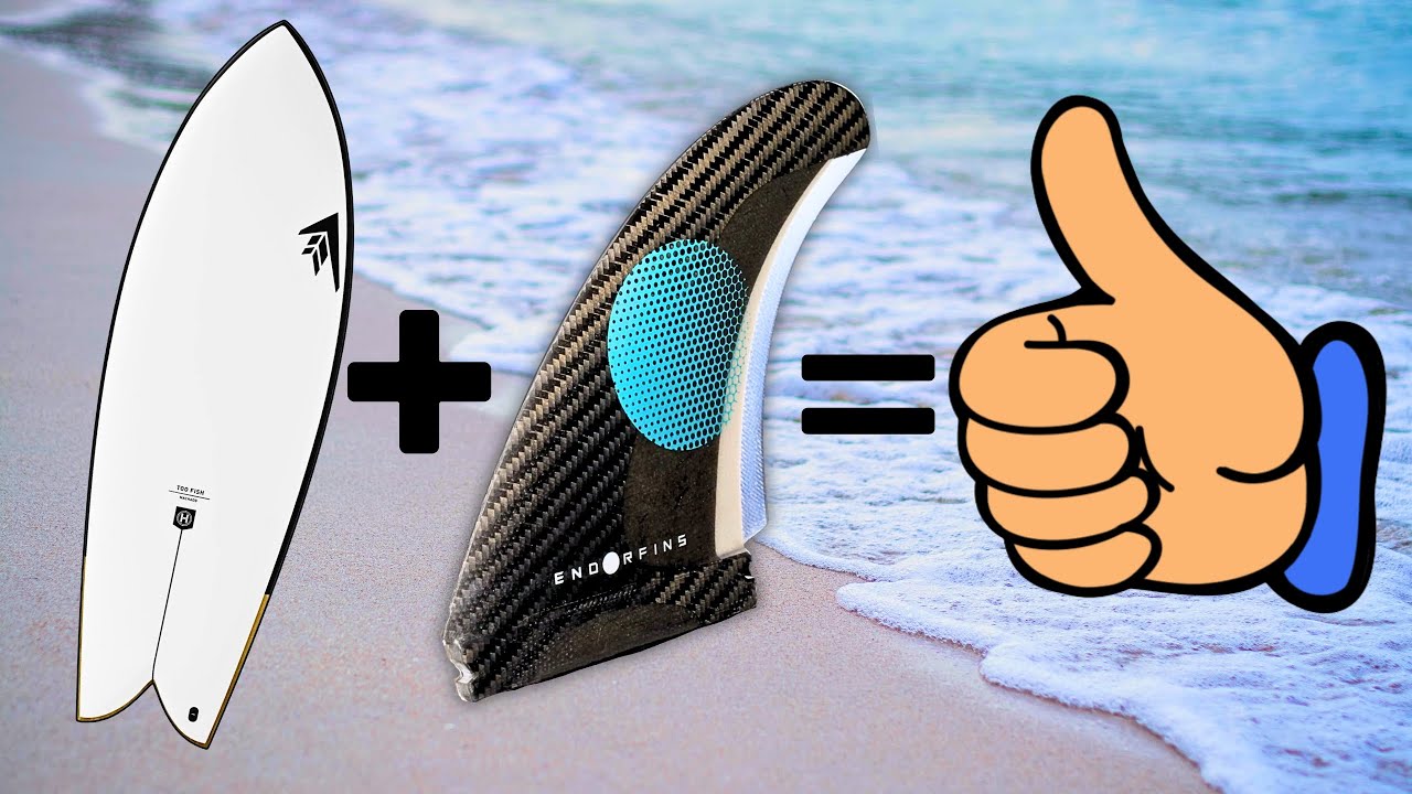 Speeedy Line with the KS Endorfins Twin Fin on the Too Fish - YouTube