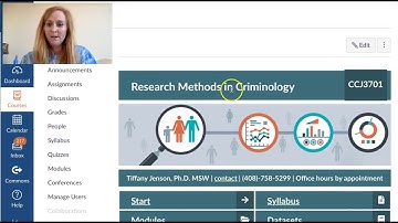 CCJ3701 Week 1 Overview