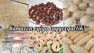 RAMAZON OYIGA TAYYORGARLIK! / MAKE AND FREEZE  RAMADAN RECIPES
