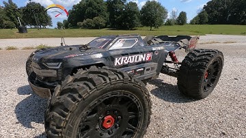 NEW! Proline MASHER X HP Belted Tires test ARRMA Kraton 8s EXB.