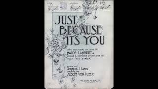 Just Because It's You (1906)
