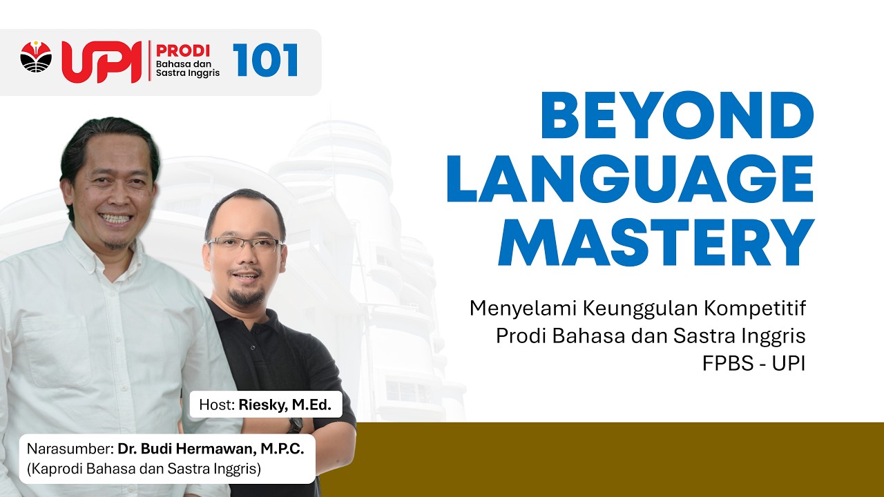 KULIAH DI PRODI BAHASA DAN SASTRA INGGRIS UPI ITU 