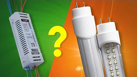 Pode colocar lâmpada de LED com reator?