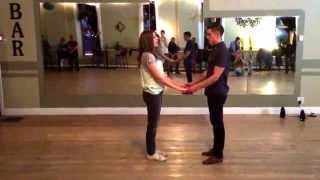 Beginner Swing Dance | Basic Footwork | Inside Turn | Belt Turn