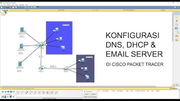 TUTORIAL KONFIGURASI DNS, DHCP, & EMAIL SERVER DI CISCO PACKET TRACER.