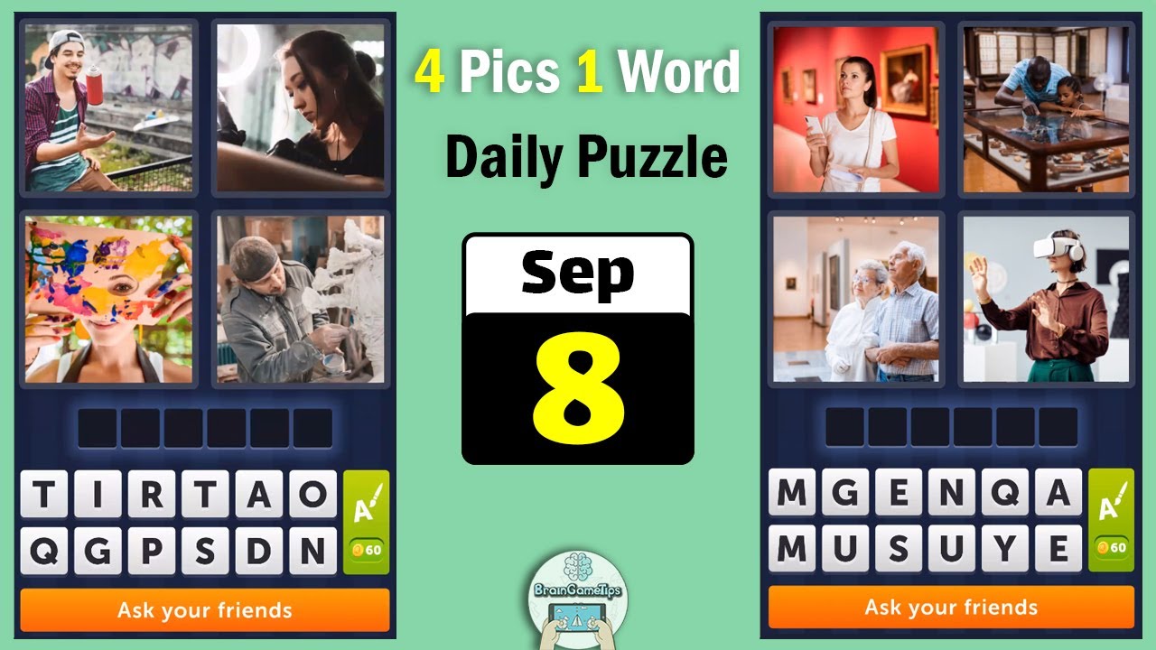 4 Pics 1 Word - September 8 2022 Daily Puzzle Answer