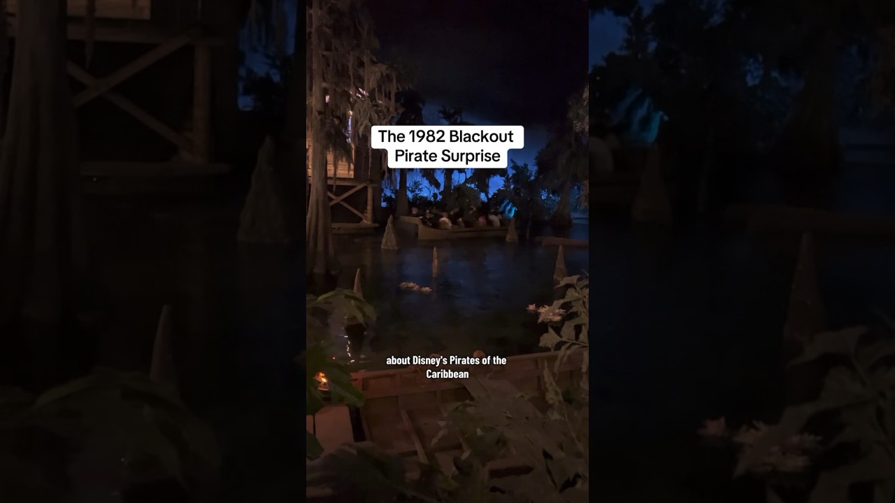 Disney’s 1982 Blackout Pirate Surprise 