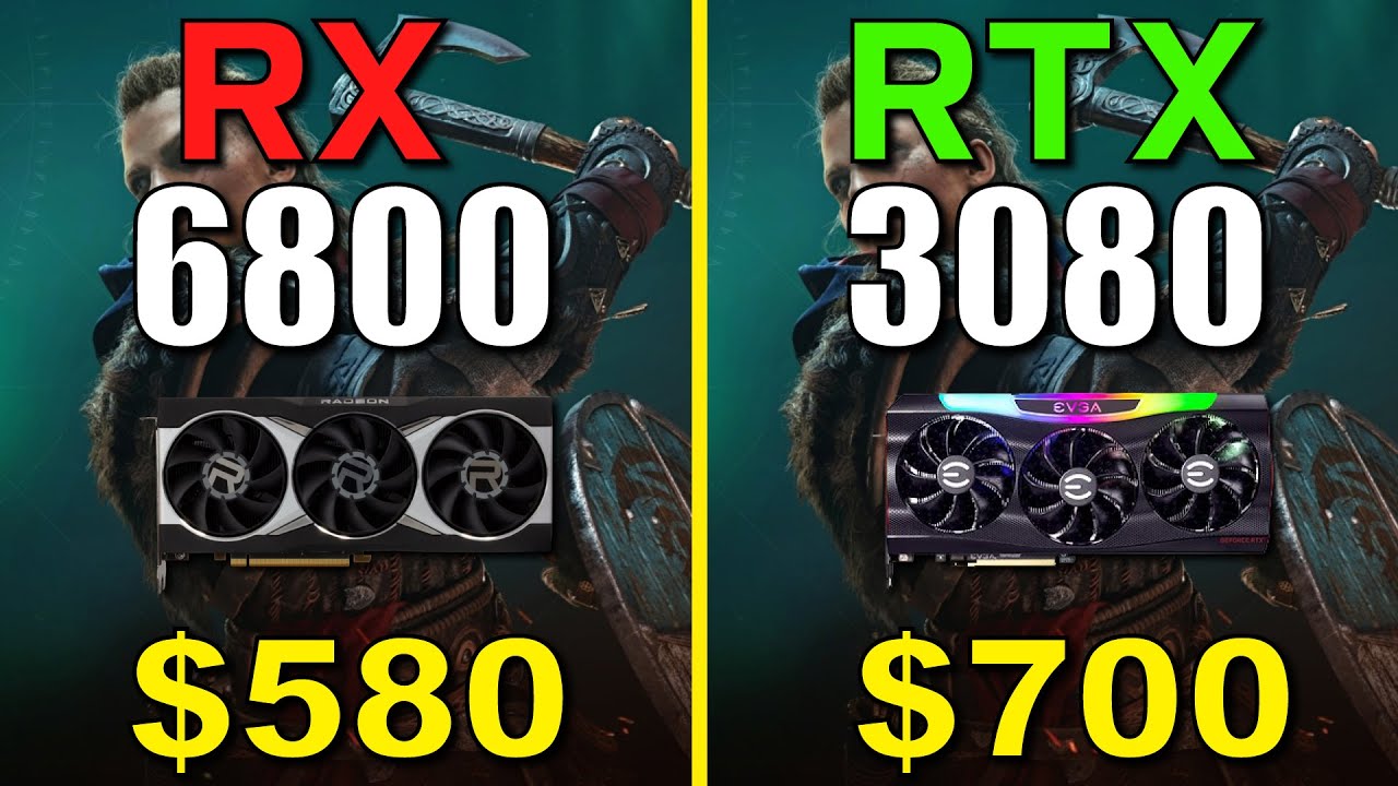 GeForce RTX 3080 vs. Radeon RX 6800 XT
