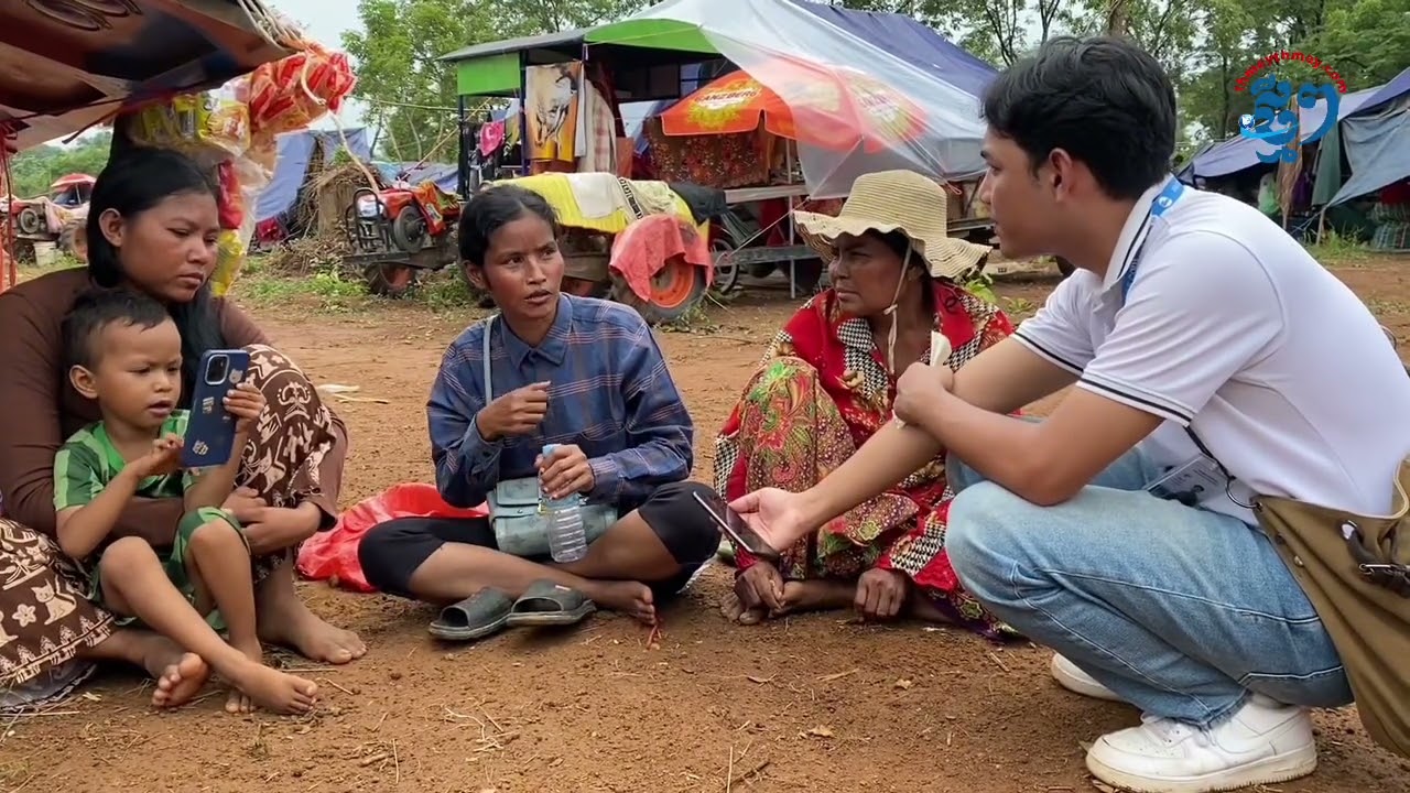 ម្ខាងនាំកូនៗភៀសខ្លួន ឯចិត្តអ្នកស្រី អ៊ុន ស្រីវីត បារម្ភប្ដីនៅឯសមរភូមិប្រយុទ្ធ