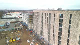 Regent Plaza | Manchester - Drone Footage March 2023