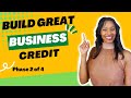 Build Business Credit For New and Old Businesses | Duns No. |  Phase 2 of 4