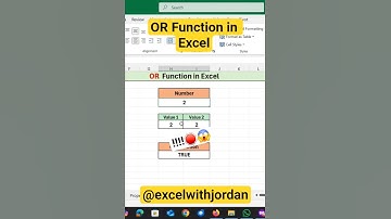 ORFunction #excelhacks #excel #365 #exceltutorial #exceltips #exceltricks #shortvideo #shorts #short