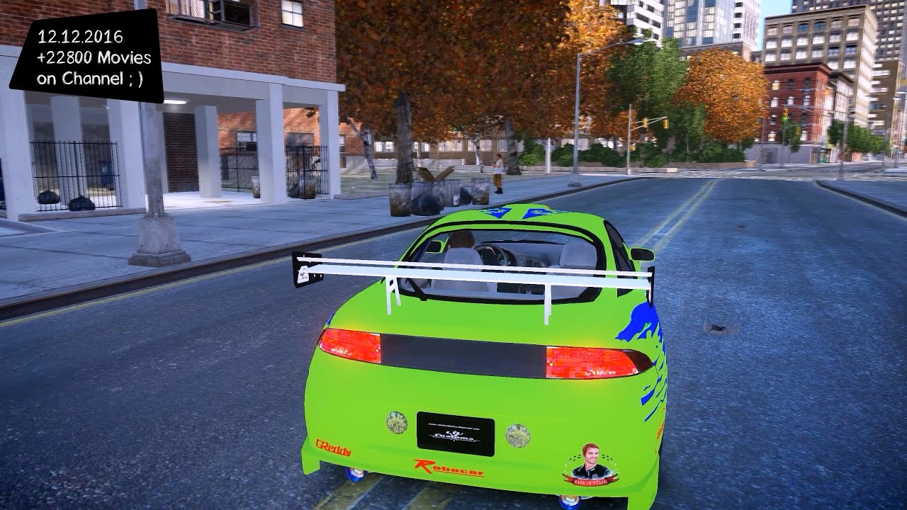 1996 Mitsubishi Eclipse The Fast And The Furious GTA IV MOD ENB 2 