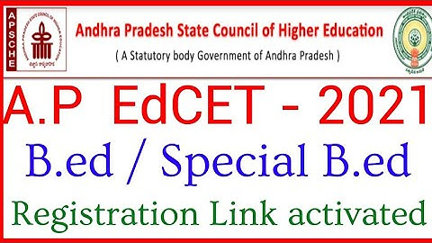 AP EDCET- 2021 APPLY PROCESS ...  REGISTRATION LINK ACTIVATED 👍👆👆