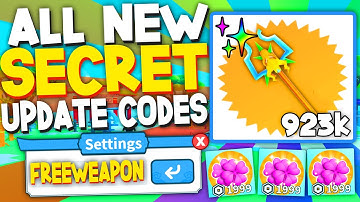 30 ALL NEW *SECRET RAINBOW WEAPON* UPDATE CODES in WEAPON FIGHTING SIMULATOR CODES! (ROBLOX)