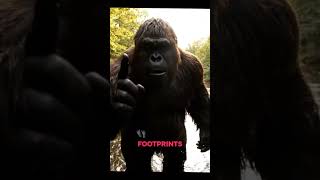 River cold brain sharp wisdom hits different out here #kevinthebigfoot #forestwisdom #cryptidlife