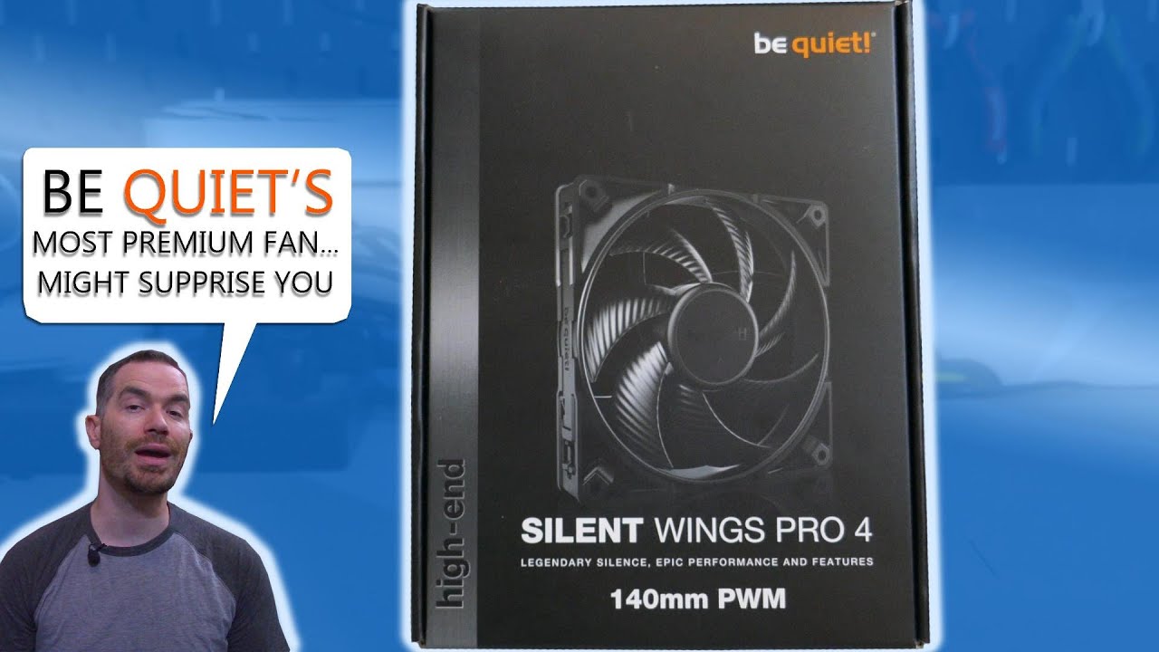 Be Quiet! SILENT WINGS PRO 4 140mm PWM - Ventilateur boîtier