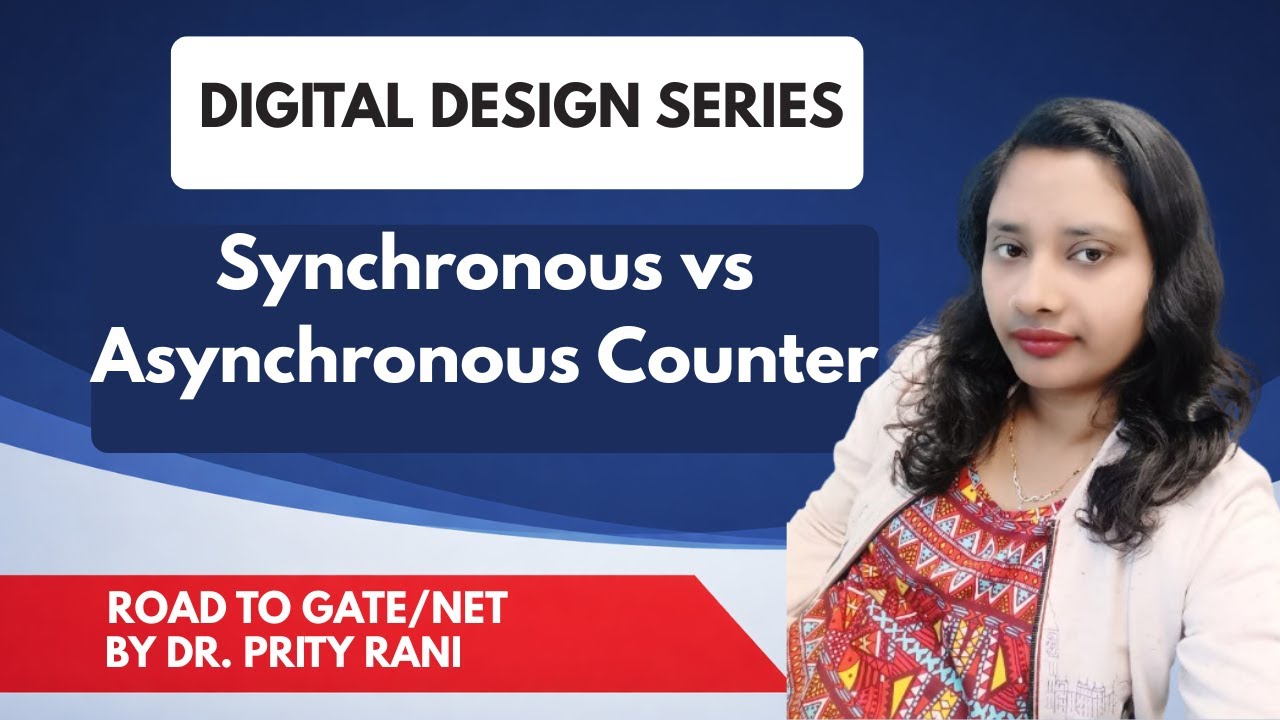 Lec 71: Synchronous vs Asynchronous Counter | Sequential Circuit ...