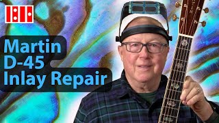 How to Replace a Fretboard Inlay on a Martin D-45