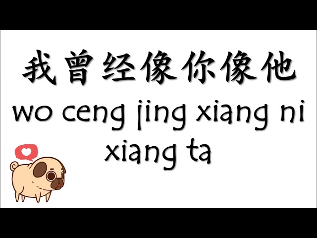 平凡之路 PIN FANG ZHI LU PINYIN lyric 拼音歌词 class=