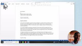 How to open and save a Ms word document under 7 mins