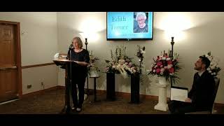 Memorial Service for the Edith Turner