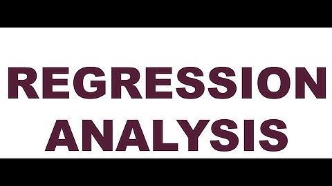 R #1 Introduction to Regression Analysis  and its assumptions