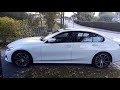 2020 BMW 330e startup, engine and in-depth tour