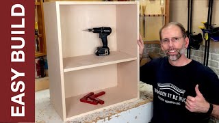 How to Build Easy Wall Cabinets for Storage - Cabinetmaking