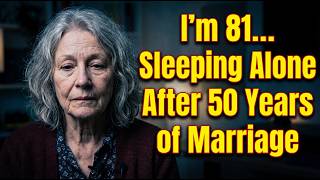 I’m 81… Here Is the Truth About Sleeping Alone After 50 Years of Marriage