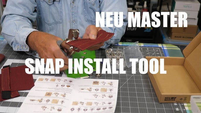 NEU MASTER Snap Fastener Tool NH1005K – NeuMaster