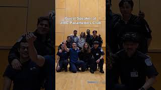Yesterday I had the honour of being a guest speaker at a paramedic school. Full video soon 🙂