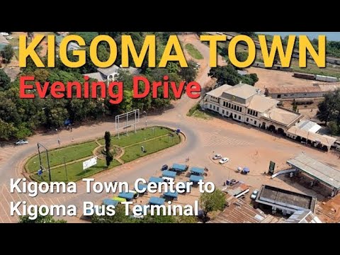 Kigoma Town Center To Kigoma Bus Terminal Evening Drive Tanzania 
