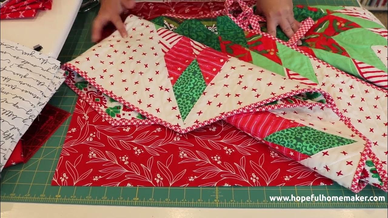 Lone Star Tree Skirt sew along introduction Fabric Choices YouTube