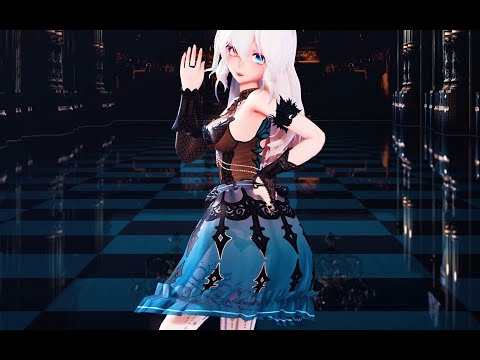 【ボーカロイド MMD／4K／60FPS】弱音 ハク【POP!】