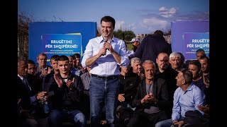 Live - Lulzim Basha Me Fermerët E Lezhës Në Rrugëtimin Për Shqipërinë