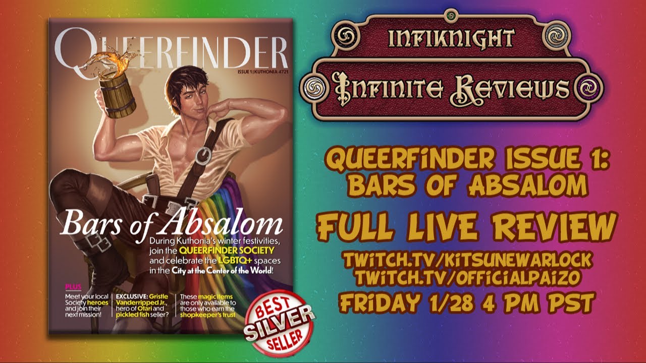 Infiknight Reviews: Queerfinder Issue 1: Bars of Absalom