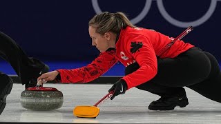 Canadian Olympic curler called for same violation that ignited controversy on men's side.