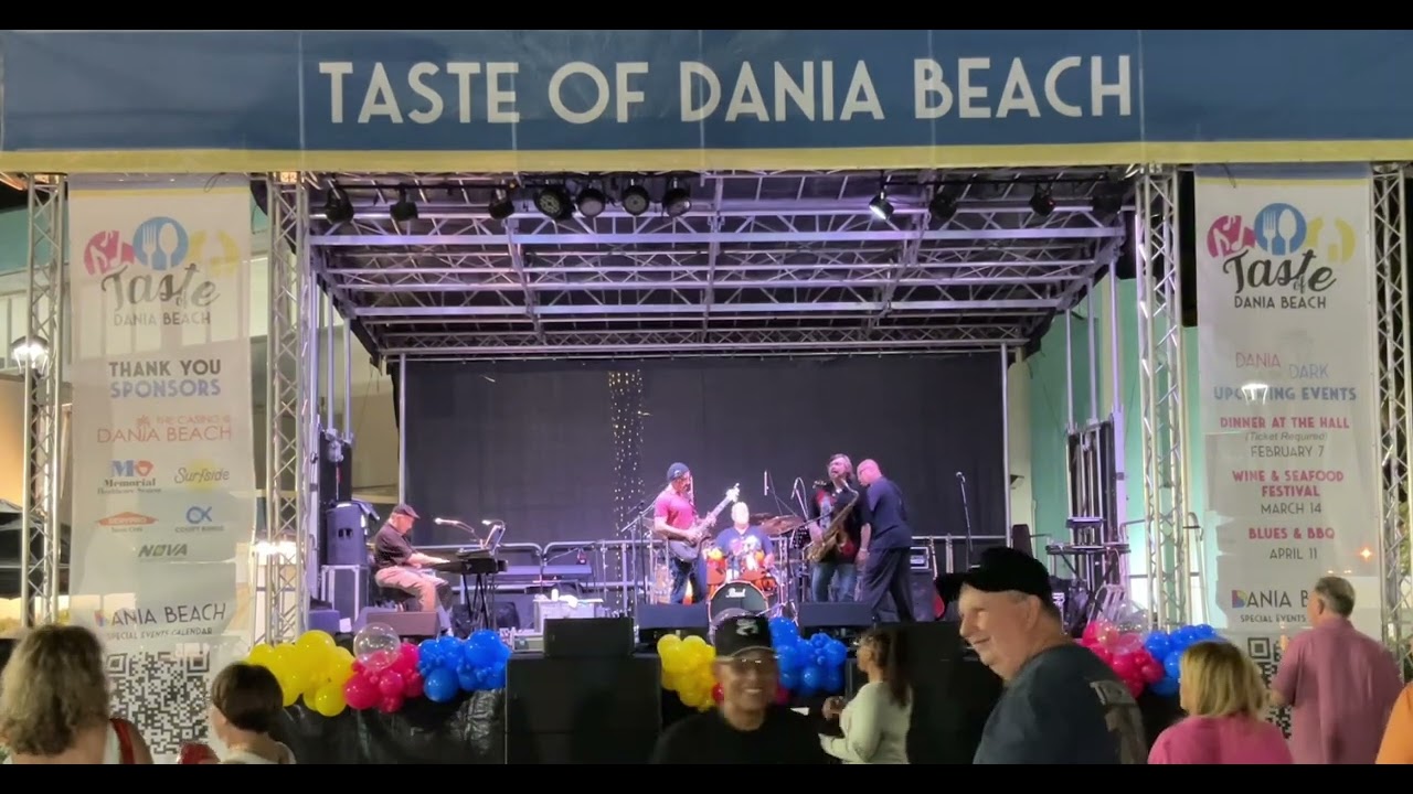 Adam Uhlan’s “Blues Fuse” Taste of Dania Beach - 01-10-26